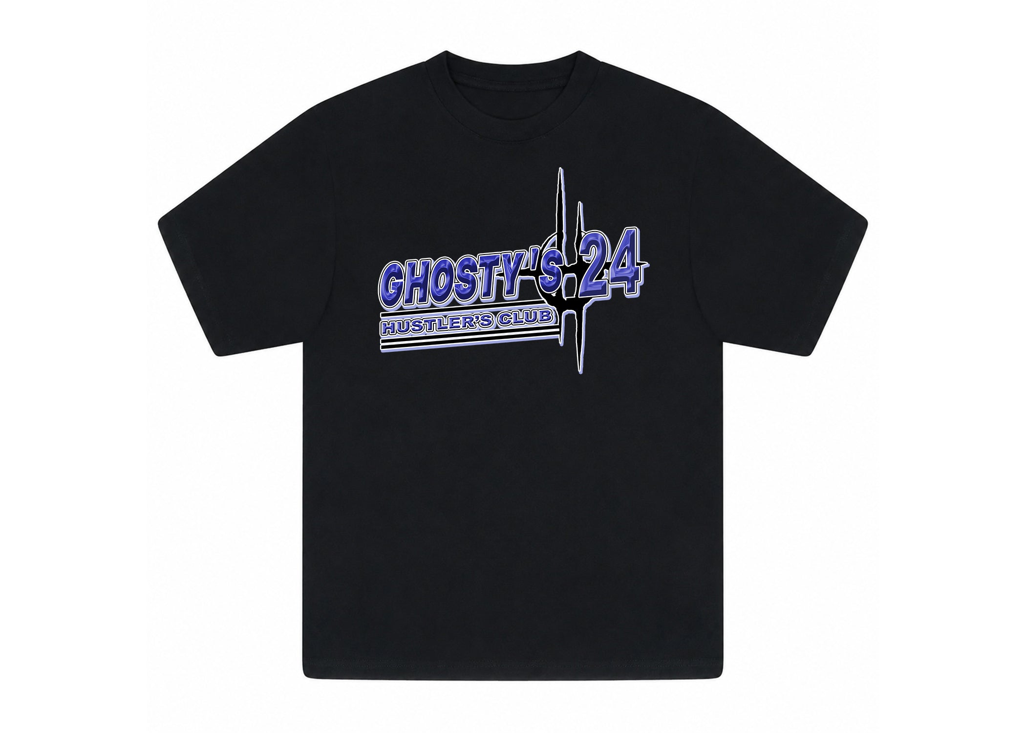 HUSTLER'S CLUB TEE (BLACK)