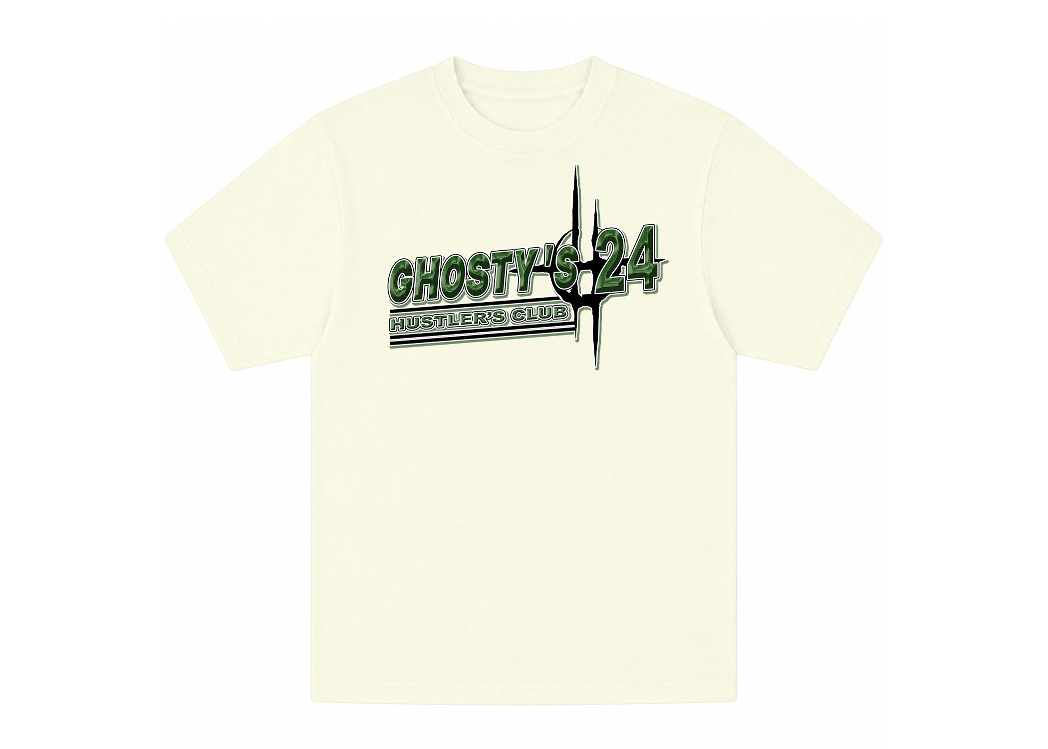 HUSTLER'S CLUB TEE (OFFWHITE)